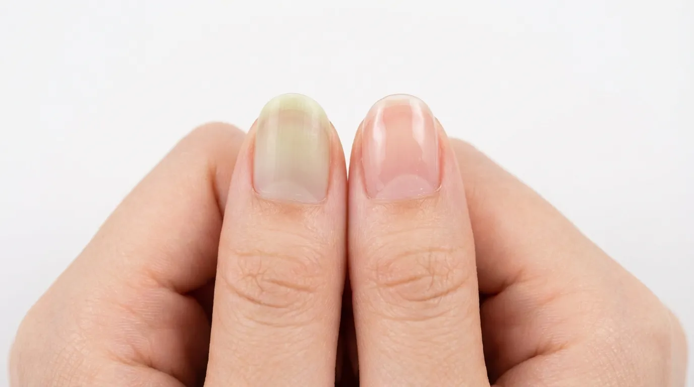 ジェルネイルのリフト放置で起こるグリーンネイルの初期症状と応急処置