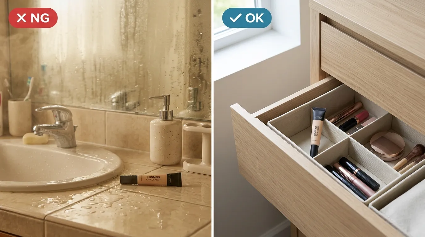 コンシーラーの正しい保管場所と保管方法