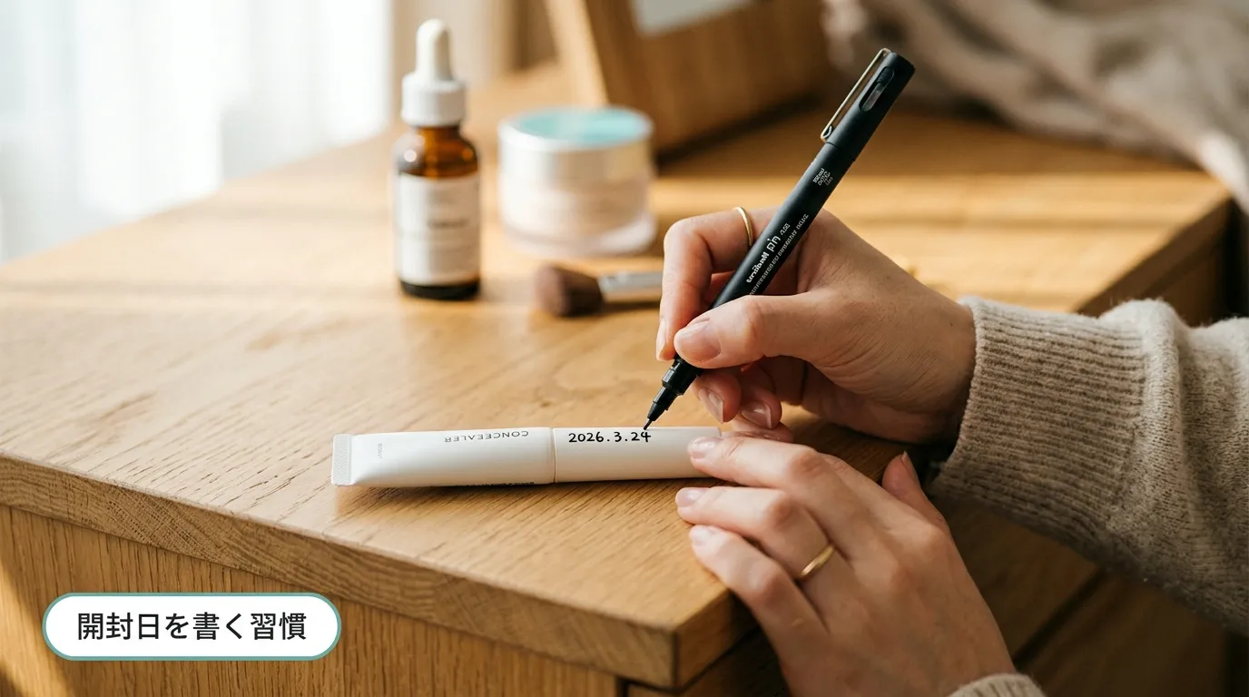 使用期限切れコンシーラーの廃棄方法