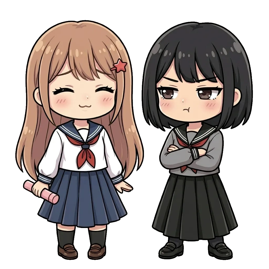 笑ってごまかすマダリと呆れるステバン刑事