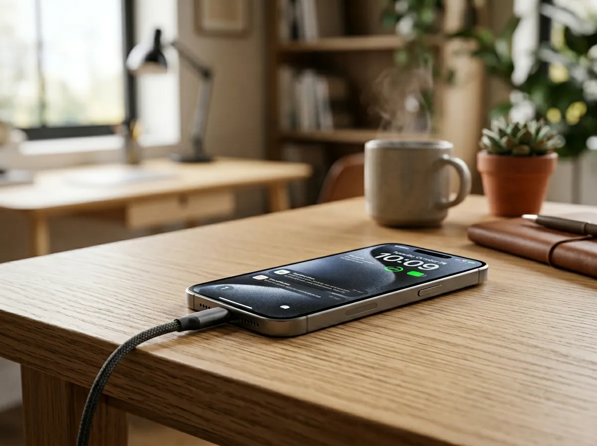 スマートフォンのバッテリーを20〜80%に保つ充電管理