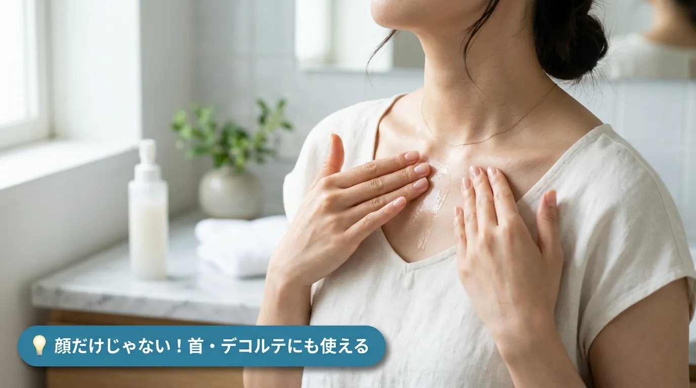 スピキュール美容液の後にスネイルエッセンスを重ね付けするスキンケアルーティンの手元